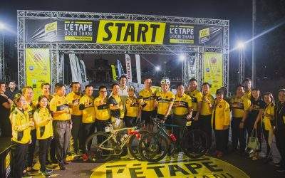 ร่วมพิธีเปิดการแข่งขันจักรยานทางไกลระดับโลก