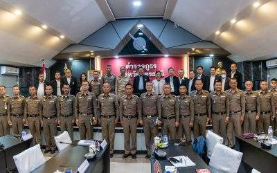 ต้อนรับคณะกรรมาธิการการกฏหมาย การยุติธรรม และการตำรวจวุฒิสภา