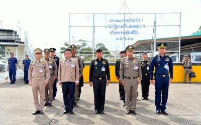 ร่วมต้อนรับนายเศรษฐา ทวีสิน นายกรัฐมนตรี