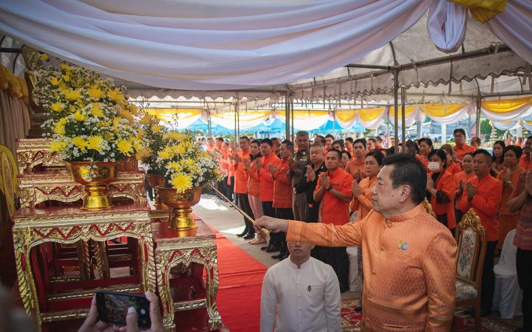 ร่วมพิธีเจริญพระพุทธมนต์ฯ
