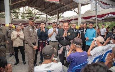 ร่วมให้การต้อนรับ รมว.กระทรวงยุติธรรม