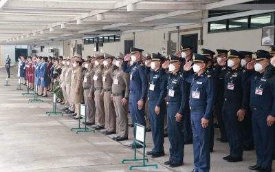ร่วมรับเสด็จสมเด็จพระกนิษฐาธิราชเจ้า กรมสมเด็จพระเทพรัตนราชสุดาฯ สยามบรมราชกุมารี