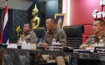 การประชุมขับเคลื่อนงานป้องกันและปราบปรามยาเสพติด